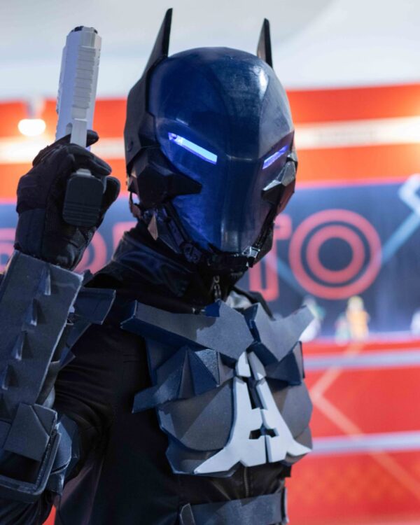 3D PRINTED ARKHAM KNIGHT HELMET