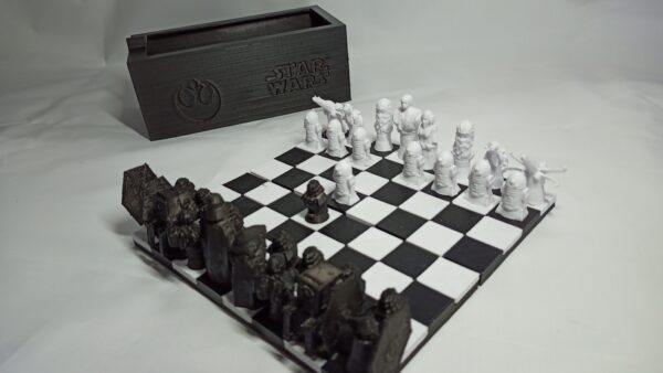 STAR WARS CHESS FULL SET WITH BOX [3D PRINTED] - Image 4